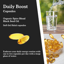Load image into Gallery viewer, Blackseed Oil Soft Gel Capsules - 60x500mg