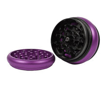 Load image into Gallery viewer, Chongz “Ultimo” 62mm 4pt Soft Feel Herb Grinder - Purple