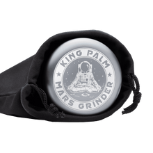 Load image into Gallery viewer, King Palm Mars Herb Grinder 4 Part - Grey