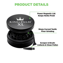 Load image into Gallery viewer, King Palm XL Mega Shredder - 4Inch