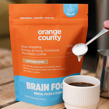Load image into Gallery viewer, BRAIN FOOD. Focus Coffee | 200g | Orange County