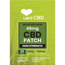 Load image into Gallery viewer, Love CBD Patches 45mg (Broad-Spec) - 30pc