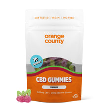 Load image into Gallery viewer, Orange County CBD Gummy Cherries 1600mg