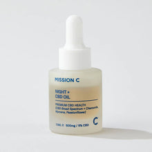 Load image into Gallery viewer, Mission C Night+ CBD Oil