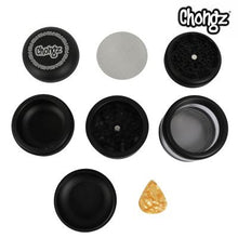 Load image into Gallery viewer, Chongz 50mm Aluminium Grinder 7-Part Pod Grinder
