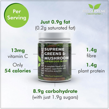 Load image into Gallery viewer, Supreme Greens &amp; Mushroom Superfood Blend - FeelSupreme

