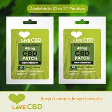 Load image into Gallery viewer, CBD PATCHES - HIGH STRENGTH - LoveCBD
