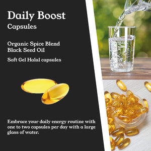 Blackseed Oil Soft Gel Capsules - 60x500mg