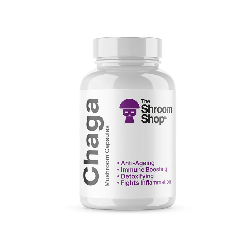 Chaga Mushroom Capsules - The Shroom Shop