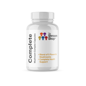 Complete Mushroom Complex Capsules (150x750mg) - The Shroom Shop