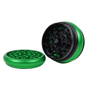 Chongz “Ultimo” 62mm 4pt Soft Feel Herb Grinder - Green