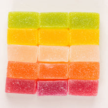 Load image into Gallery viewer, Orange County Vegan Turmeric Gummies - Mixed Fruit Flavour
