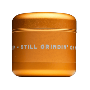King Palm Mars Herb Grinder 4 Piece - Gold
