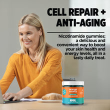 Load image into Gallery viewer, NMN (Nicotinamide) gummies Cell Repair + Anti-Aging | 30 Servings Mixed Fruit Flavour
