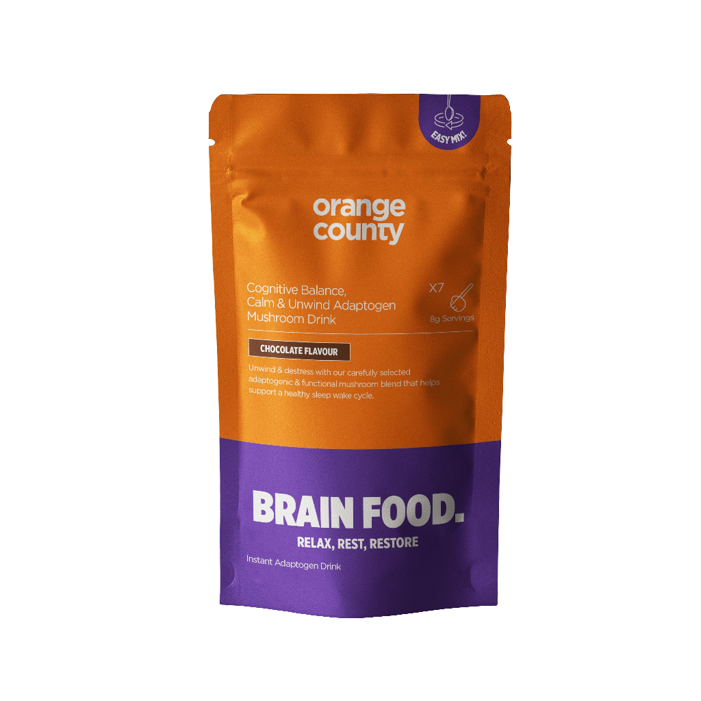 Orange County (Sample Size) Calm & Unwind Adaptogen BRAIN FOOD. Mushroom Drink | Chocolate Flavoured