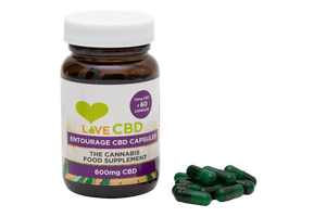 Love CBD Entourage capsules 60x10mg (Full-Spec)