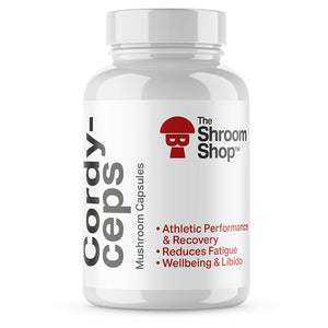 Cordyceps Mushroom Capsules (90x500mg) - The Shroom Shop