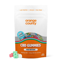 Load image into Gallery viewer, Orange County CBD Gummy Bears 1600mg
