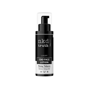 Honey Tobacco CBD Face Lotion 100ml (50mg) - NkdTruth