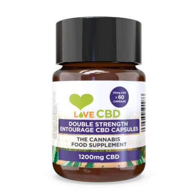 Love CBD 60x20MG Entourage Capsules